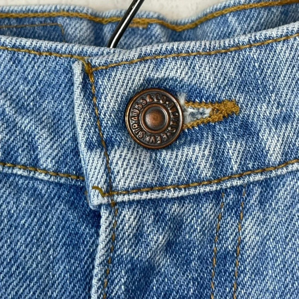 Levis 560 Red Tab Jeans Womens‎ 29x32 Light Wash Vintage 90s Loose Tapered USA